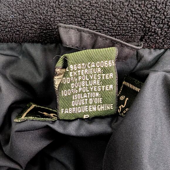 Eddie Bauer Goose Down Insulated Quilted Puffer Vest Cabincore Gorp Black Small - Picture 10 of 14